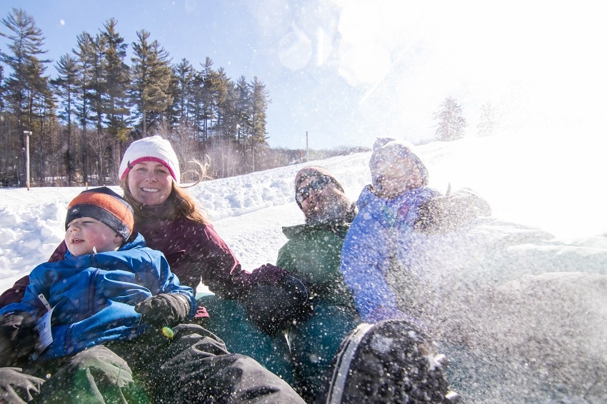 Family of four tubing