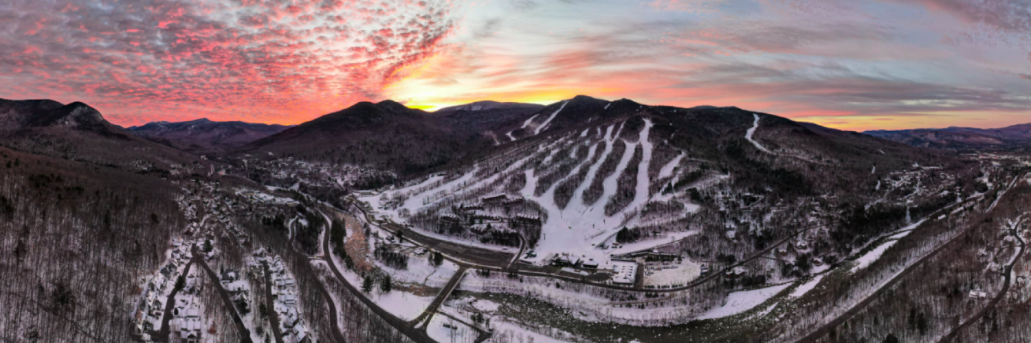Sunrise over Loon Mt
