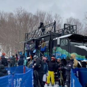 US Freestyle Championships happening now @Waterville Valley Resort. #SkiNewHampshire