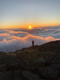 Sunset in NH Mountains