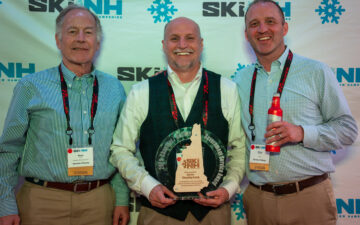 Sen. Tim Lang, District 2, honored with Ski NH award