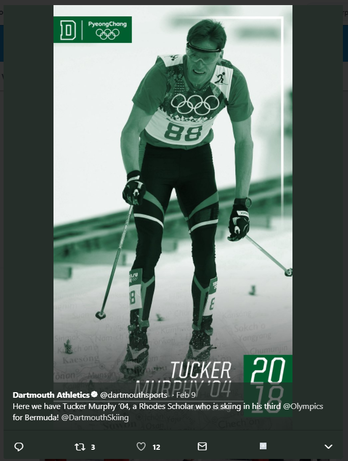 Tucker Murphy Dartmouth Athletics