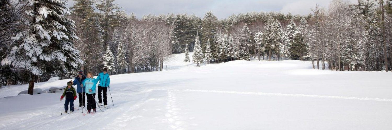 Family Cross Country Skiing