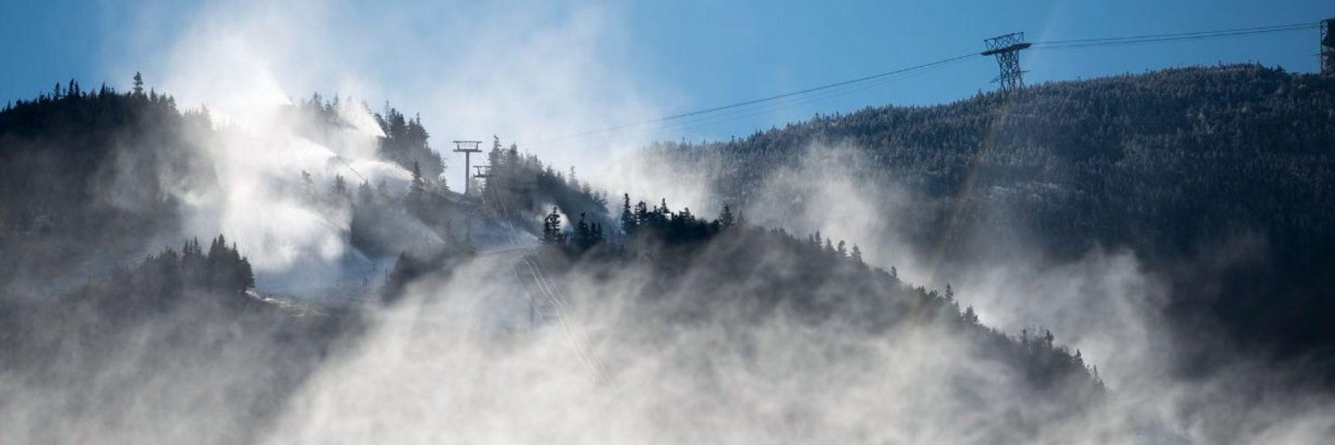 Making snow on Cannon