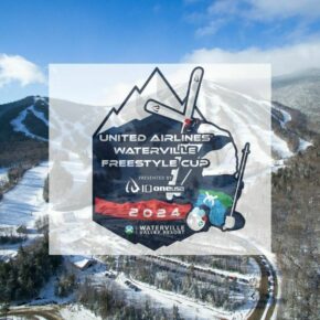 We are officially one week away from the United Airlines Waterville Freestyle Cup @waterville_valley... who's excited? 🙋‍♀️ For more information and to buy tickets, click the events link in bio. #skinewhampshire #watervillevalleynh