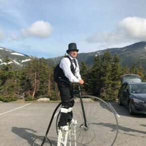 Alton Weagle was passionate about summiting Mount Washington in unique ways; walking backwards, blindfolded, by car, and more...

Submit your idea for a first ascent up Mt. Washington to marketing@mt-washington.com by May 12th for the chance to summit Mount Washington the way you've always dreamed of on May 25th!

📸: @mtwashautoroad 

#skinewhampshire #mountwashington