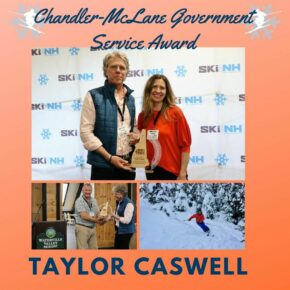 TBT to our Annual Conference where Taylor Caswell, Commissioner of the New Hampshire Department of Business and Economic Affairs, was awarded the Chandler-McLane Government Service Award! 

Caswell worked with Ski New Hampshire and our members to develop a careful set of management practices that gave the skiing public and public health officials the confidence that outdoor recreation could safely be offered during the pandemic. Caswell also spearheaded new economic development and tourism marketing programs over the last couple of years that were designed to support long-term growth for the travel and tourism industry and that continue to evolve as the state emerges from the pandemic.

Link in bio to learn more.