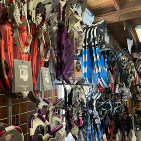 Gear up for the next big storm this weekend with 15% off snowshoes! ❄️ ☃️ #tubbs #snowshoe #snowdays #wolfeboronh #getoutside #explorewolfeboro