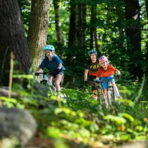 Mountain Bike Camps are back and are perfect for kids who want an outdoor summer adventure! With 3 different session this summer, mountain bike campers can improve their riding skills while making new friends on the trails. For more information visit the link in our bio.