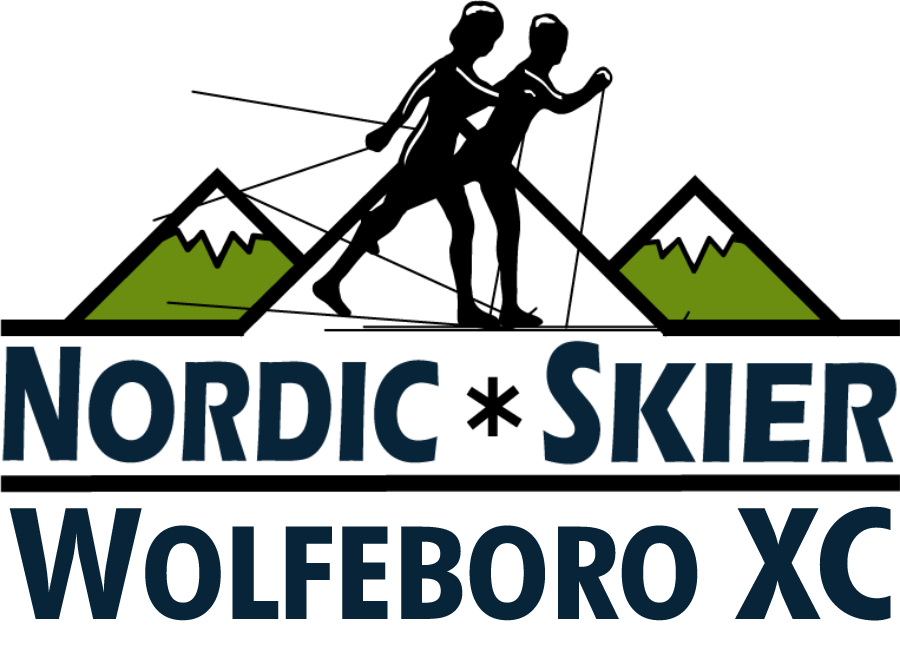 Nordic Skier Wolfeboro XC logo
