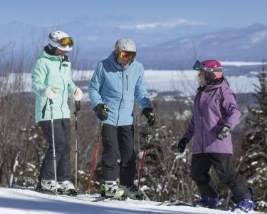 23 Bill Lee Gunstock Skiers With View