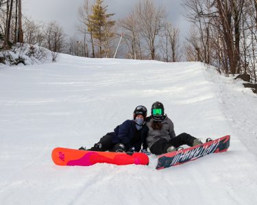 23 Gunstock Ladies Snowboarding